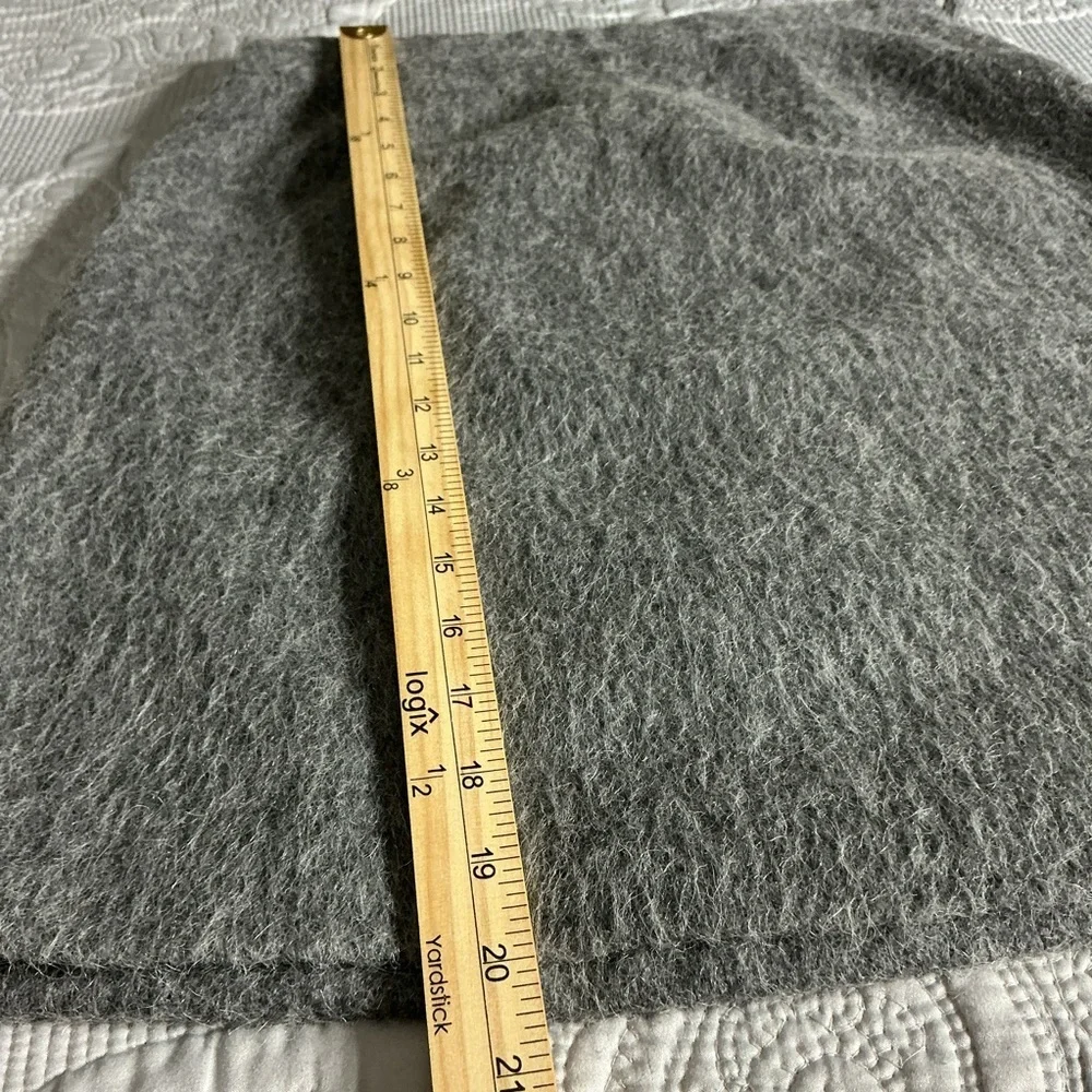 Y2k 90;s vintage J. Crew gray 100 acetato Wool Blend size 6